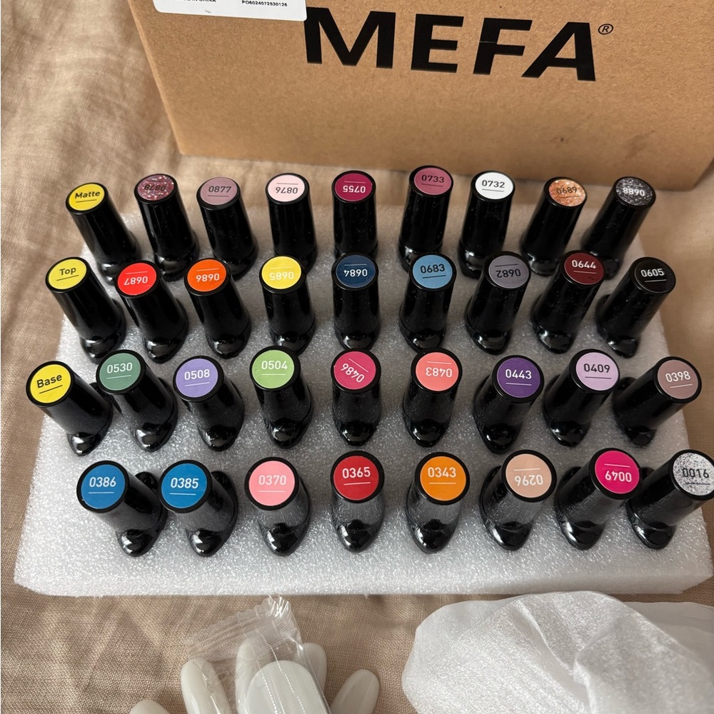 MEFA Gel Nail Polish Set 32 gel polish